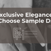 Exclusive Elegance: Why Choose Sample Dresses
