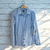 Roots Multi Colored Striped Button Up Shirt Mens Sz. XL Blue EUC