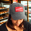 Krispy Kreme “Eat Doughnuts” Gray Distressed Hat NWOT