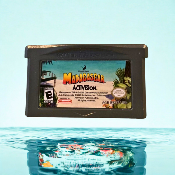 Madagascar (Nintendo Game Boy Advance, 2005) GBA Cartridge Only Authentic