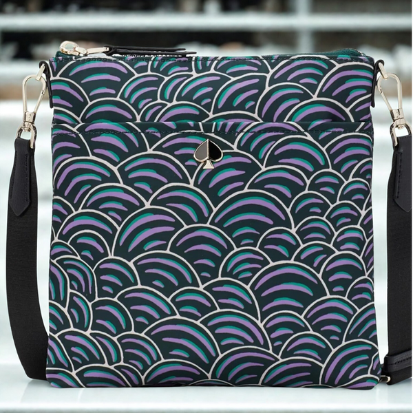 Kate Spade Small Swing Pack Crossbody in Pineforest Taylor Party Bubble