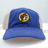 Buc-ees Gas Station Blue White Mesh Baseball Cap Hat Adjustable SnapBack EUC