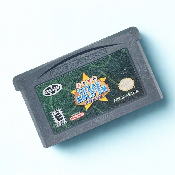 Nintendo Texas Hold 'Em Poker game cartridge only *TESTED* Game Boy Advance DS