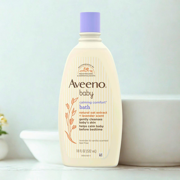 Aveeno Baby, Calming Comfort Lotion, Lavender & Vanilla, 18 fl oz (532 ml) New