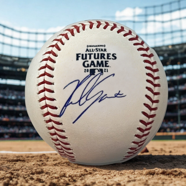 Nolan Gorman Autographed 2021 All Star Futures Game Baseball Cardinals Star MLB