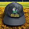 Notre Dame Fighting Irish Hat Leather Hat Cap NCAA Jeff Hamilton Vintage 90s