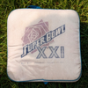 Super Bowl XXI Giants vs Broncos Seat Cushion Rose Bowl Pasadena Jan. 25, 1987