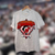 New Jersey Devils Logo Athletic NHL Stanley Cup Champions Sz. L Vintage 1995