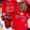 Mike Trout Los Angeles Angels Rookie Era Jersey 50 Majestic Authentic Deadstock