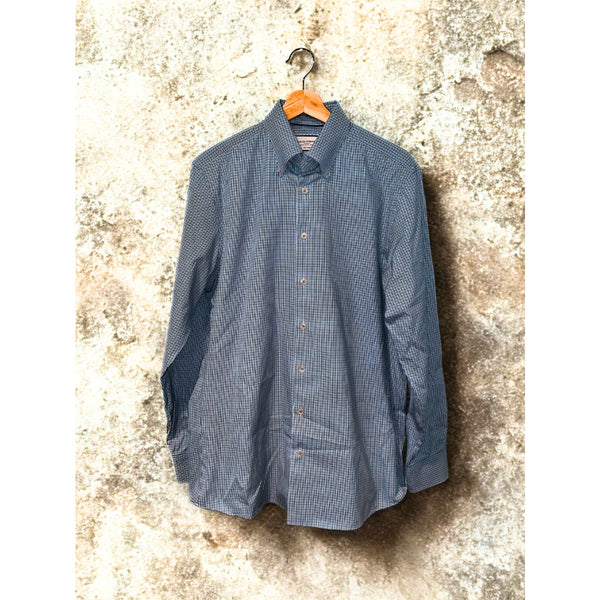 Charles Tyrwhitt Dress Shirt Non Iron Slim Fit Check Men's 16/36