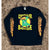 Dinosaur Bar-B-Que Flame Long Sleeve Shirt Black M Syracuse NY Y2K Vintage