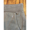 AllSaints Raven Sweatpants Mens Large Taupe Joggers Organic Cotton Made Turkey