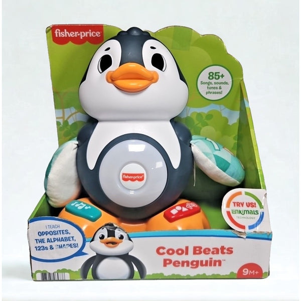 Fisher-Price Linkimals Cool Beats Penguin Lights Music Learning Toy 9M+ NIB