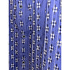 Robert Graham Textured Shirt Sz. 3XL Blue Geometric Flip Cuff Button EUC