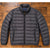 Polo Ralph Lauren Down Puffer Jacket Packable Full Zip Men's M Grey 90% Down