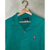 Psycho Bunny Polo Shirt Mens Size 5 L Green Pima Cotton Short Sleeve Preppy