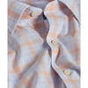David Donahue Sky Melon Plaid Performance Sport Shirt Men's Medium NWT $165