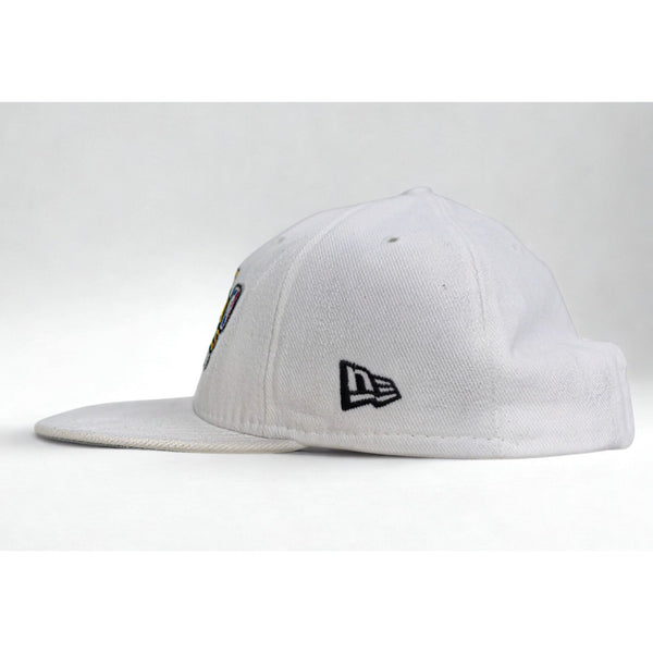 NBA Finals 2000 New Era Snapback Hat USA Lakers Pacers Vintage White Cap OSFA