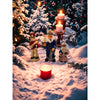 Kurt S Adler Wooden Toy Soldier Santa Captain Christmas Ornaments Lot Of 3