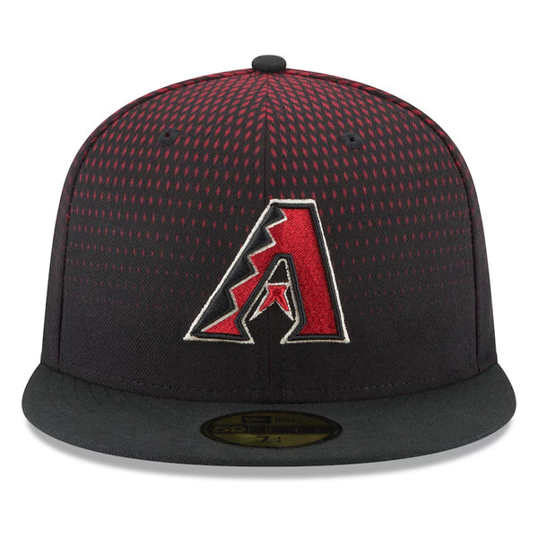 Arizona Diamondbacks New Era Fitted Hat MLB Authentic Game 2017 Cap Sz. 7 1/2