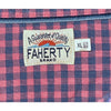 Faherty Brand Blue Rose Gingham Stretch Oxford Shirt 2.0 Mens XL EUC