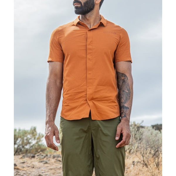 Beyond Clothing FirstSun Short Sleeve Performance Shirt Orange XL NWOT