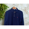 Holderness & Bourne LS Polo Men’s M Navy Tailored Fit Watchung Valley Golf Club