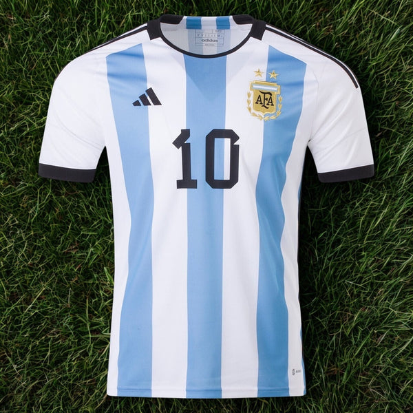 Lionel Messi Argentina 2022 World Cup Authentic Jersey 2XL NWT HF2158 HEAT.RDY