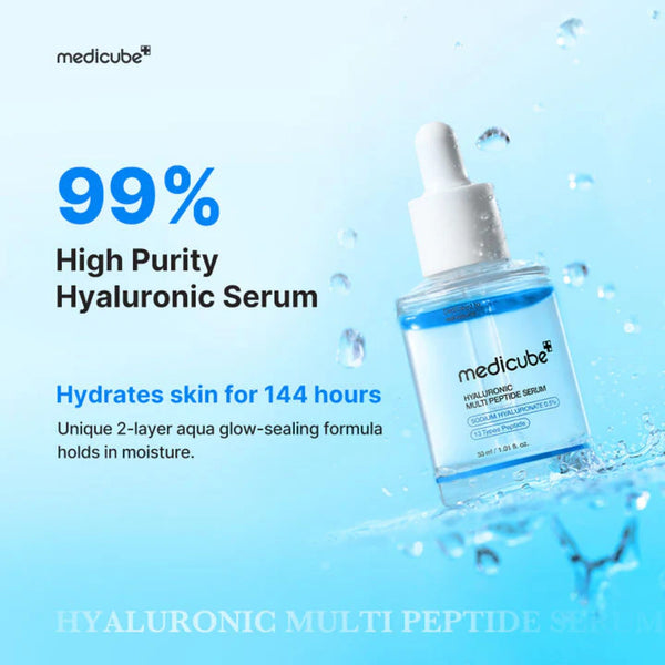 Medicube Hyaluronic Multi Peptide Serum for Glowing Soothing Skin Exp 09/2027