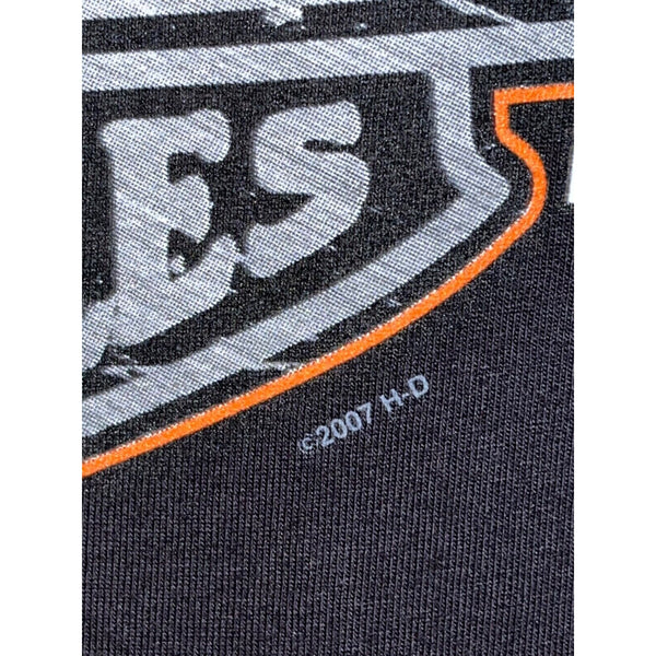 Harley Davidson Wisconsin Diverse Power Bald Eagle USA 2XL Rare Biker T Shirt