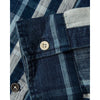 Taylor Stitch x Stetson California Shirt Sz. 2XL 46 Indigo Plaid Organic Cotton