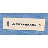 Lucky Brand Tencel Jersey Shirt Mens XL Blue Button Up Long Sleeve