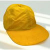 Topo Designs Yellow Nylon Strapback Ball Cap Gorpcore Hiking Running Hat EUC