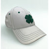 Black Clover Live Lucky Hat White Green Clover L/XL Flex Fit Golf Cap EUC