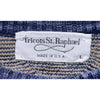 Tricots St Raphael Wild Coogi Styled Geometric Textured Knit Sweater L USA VTG
