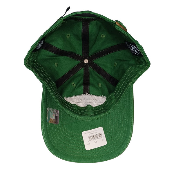 New York Jets Hat Cap Mens Adjustable Strap Green NFL 47' Brand Clean Up