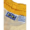 Vintage 80s Laguna Swim Trunks Shorts Yellow NWT 2XL 44-46 Mesh Lined Nylon NOS
