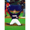 Team USA Baseball Jersey Russell Athletic Navy 2000 Olympics Sz 44 (L) Vintage