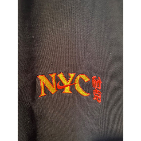 Nike NYC Chinatown New York City Sweatsuit Hoodie 2XL Pants XL EUC