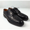 Polo Ralph Lauren Asher Wingtip Oxford Shoes Black Leather Italy Men's 9.5 D