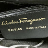 Salvatore Ferragamo Gancini B218165 Made In Italy Leather Shoulder Bag