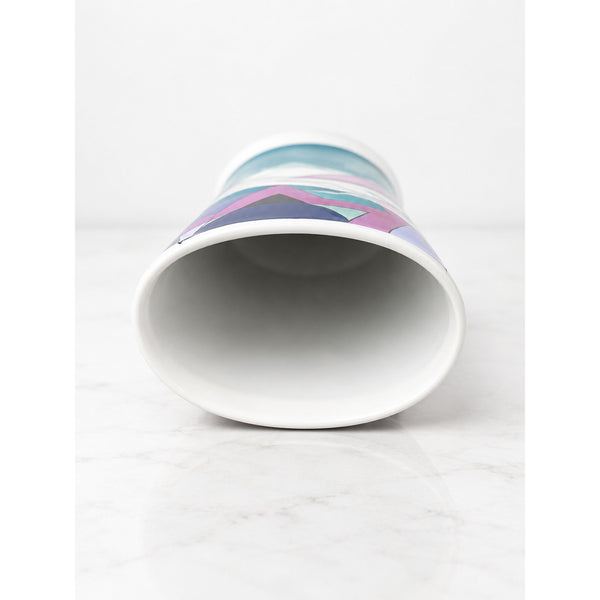 Emilio Pucci Rosenthal Studio-Linie Porcelain Vase Vintage Germany 12.2"