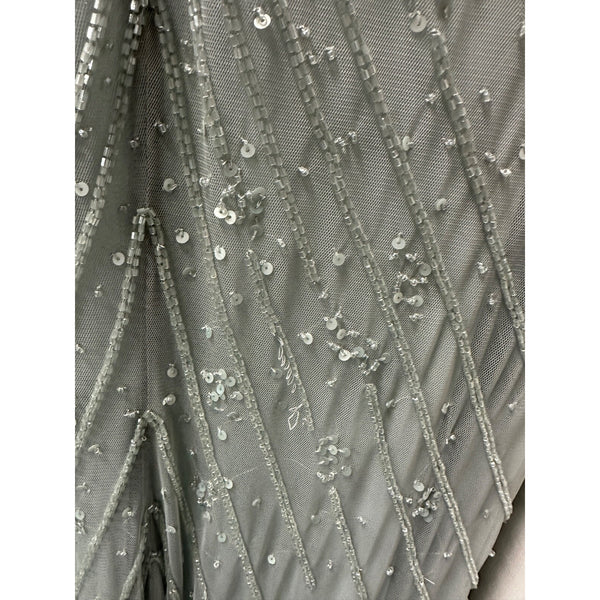 Cameron Blake CB755 - Beaded Sheath Formal Dress Sz. 12 (SAMPLE)