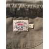 Faherty Sunwashed Polo Shirt Men's XL Olive Green Cotton Slub Pocket Casual