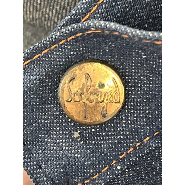 Blue Bell Carpenter Jeans 1940s Raw Denim Sanforized NOS 44x30 VTG Wrangler