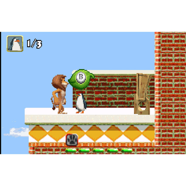 Madagascar (Nintendo Game Boy Advance, 2005) GBA Cartridge Only Authentic