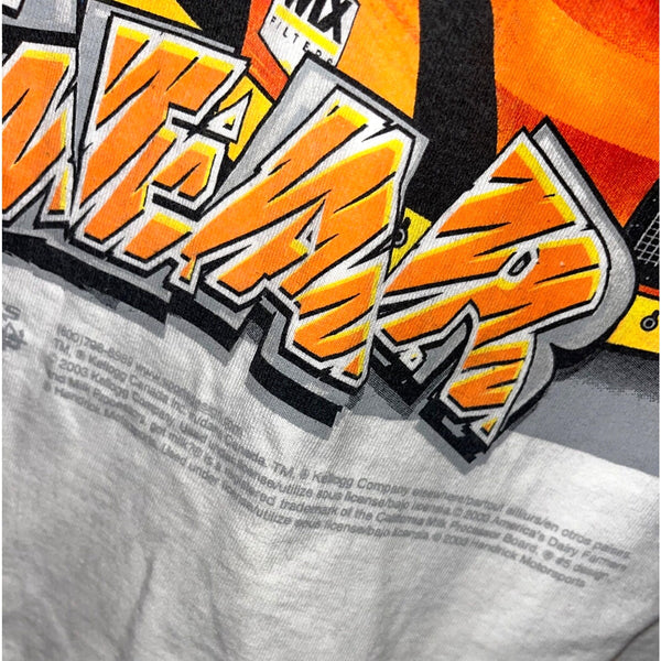 Terry LaBonte Tony Tiger Get It In Gear T-shirt Nascar Texas Chevy Vintage Sz. M