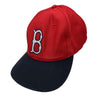 Boston Red Sox Snapback Hat Logo 7 MLB Cap Signed Inside Brim OSFA Vintage