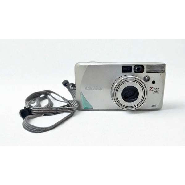 Canon Sure Shot Z155 Caption 35mm Point & Shoot Film Camera Tested Working
