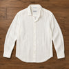Tommy Bahama Mens XLT 100% Linen Embroidered Back Button Down Shirt White NWOT